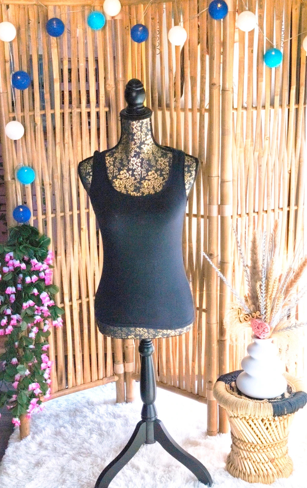 🖤 débardeur noir femme T36 🖤