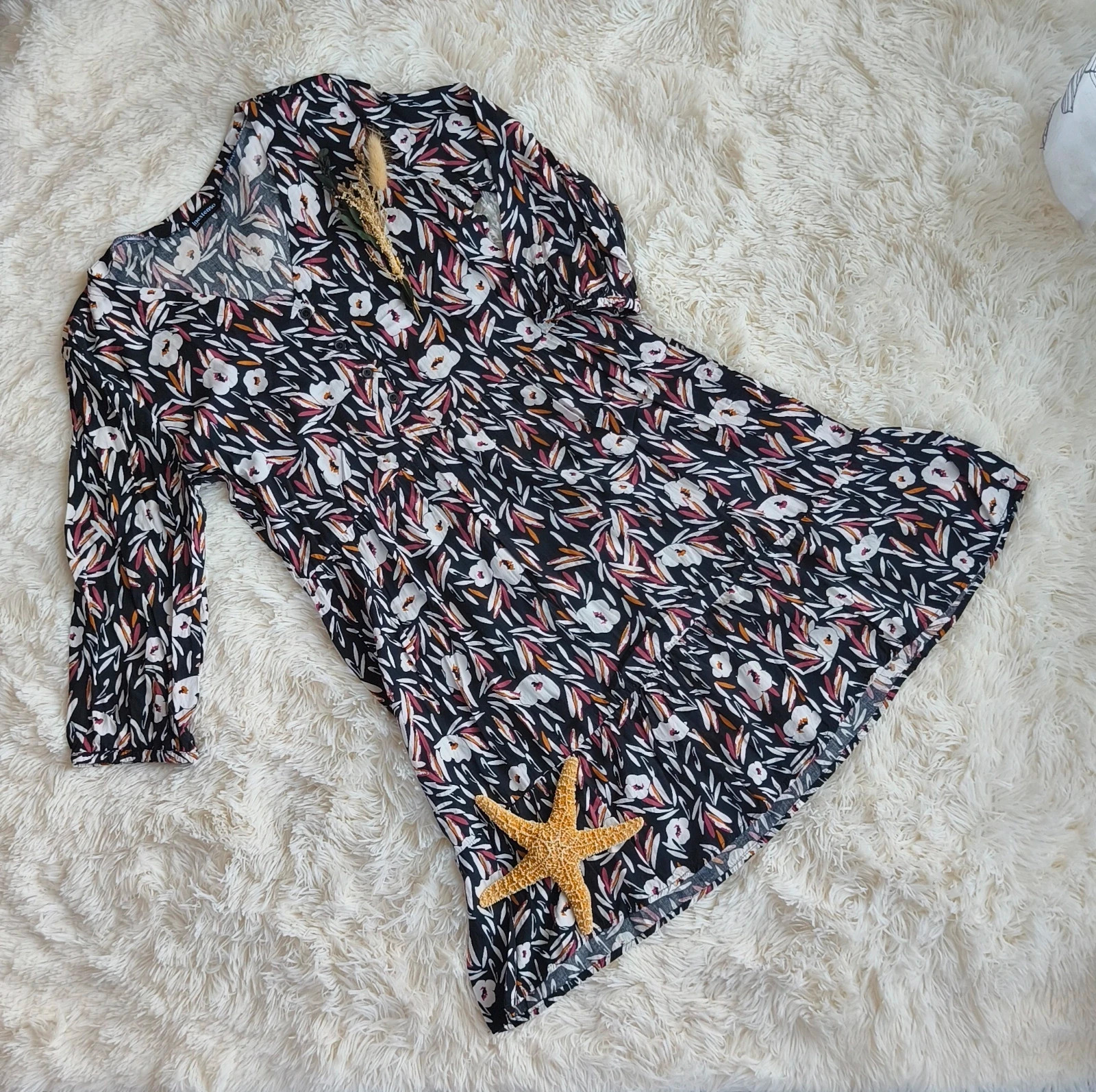 🖤 robe d'été fleuri femme T36 🖤 – In Extenso – taille S / 36 / 8 2