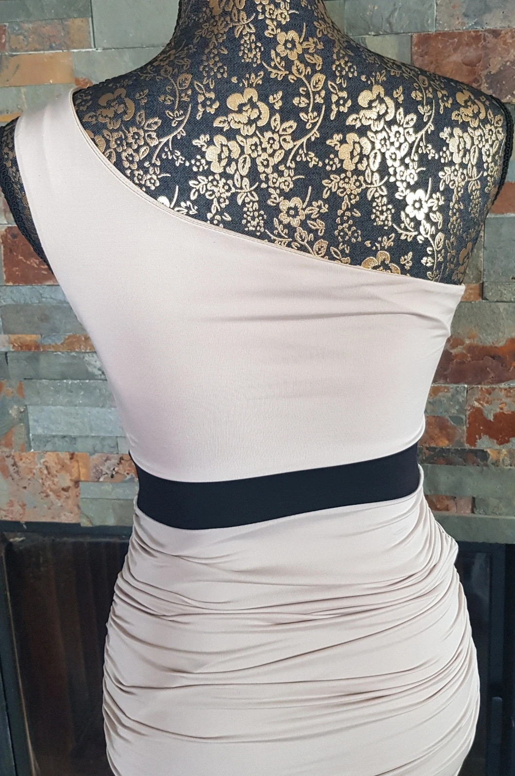 🤎 robe moulante chic asymétrique femme T36 🤎 – boutique indépendante – taille S / 36 / 8 4