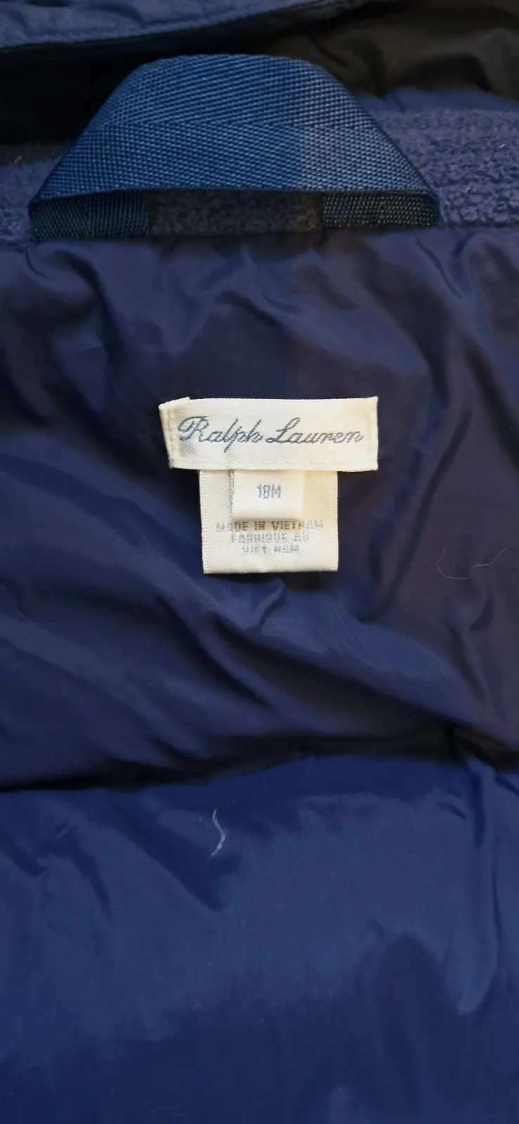 Veste bébé  – Polo Ralph Lauren – taille 18 mois 3