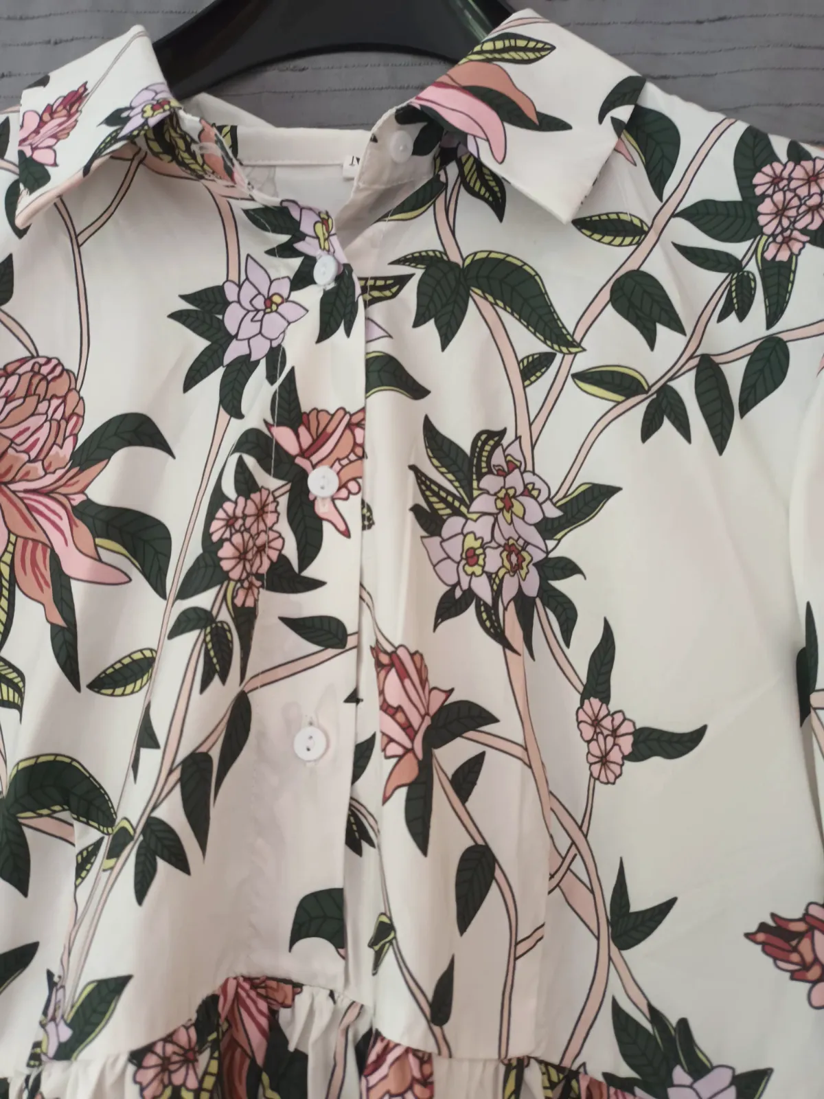 Bloeme blouse met half lange mouwen – Shein – taille M 2