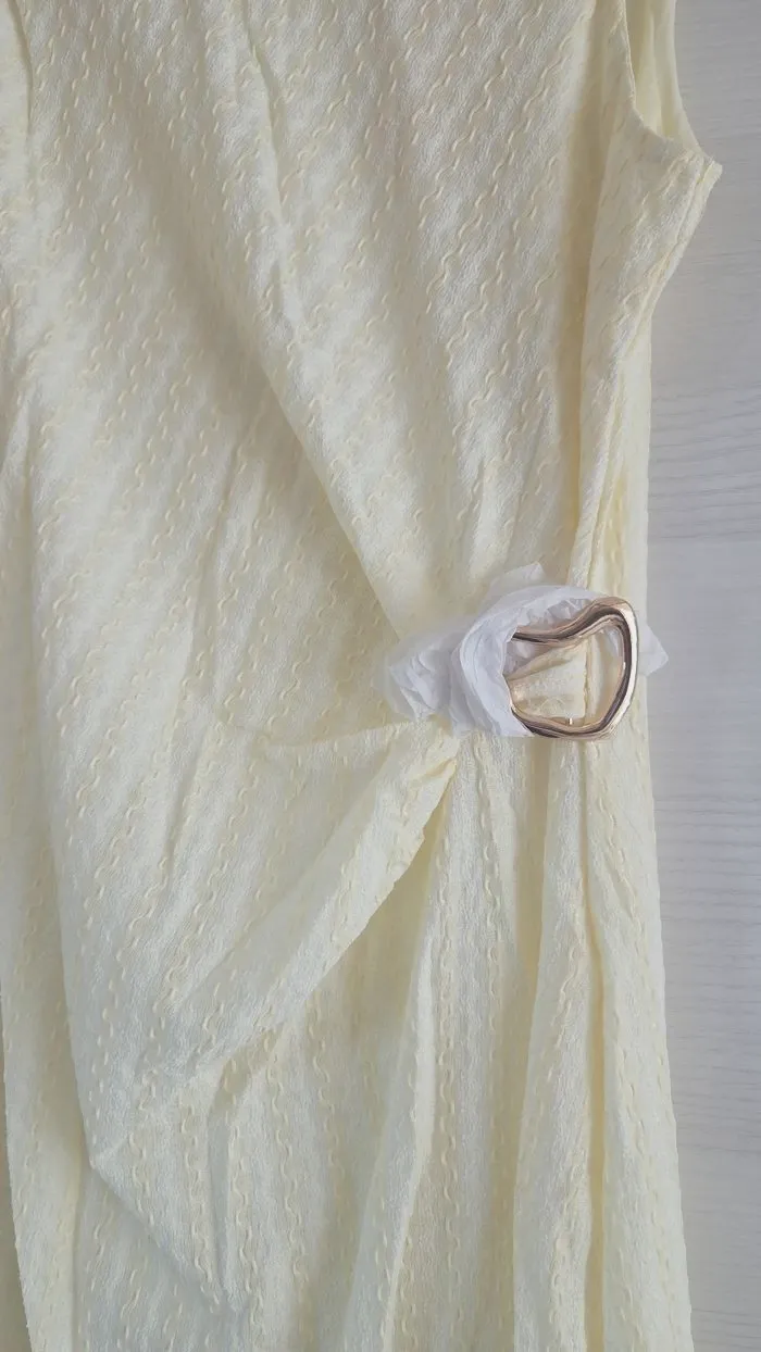 Robe jaune pale – Copperose – jaune pâle – taille S 4
