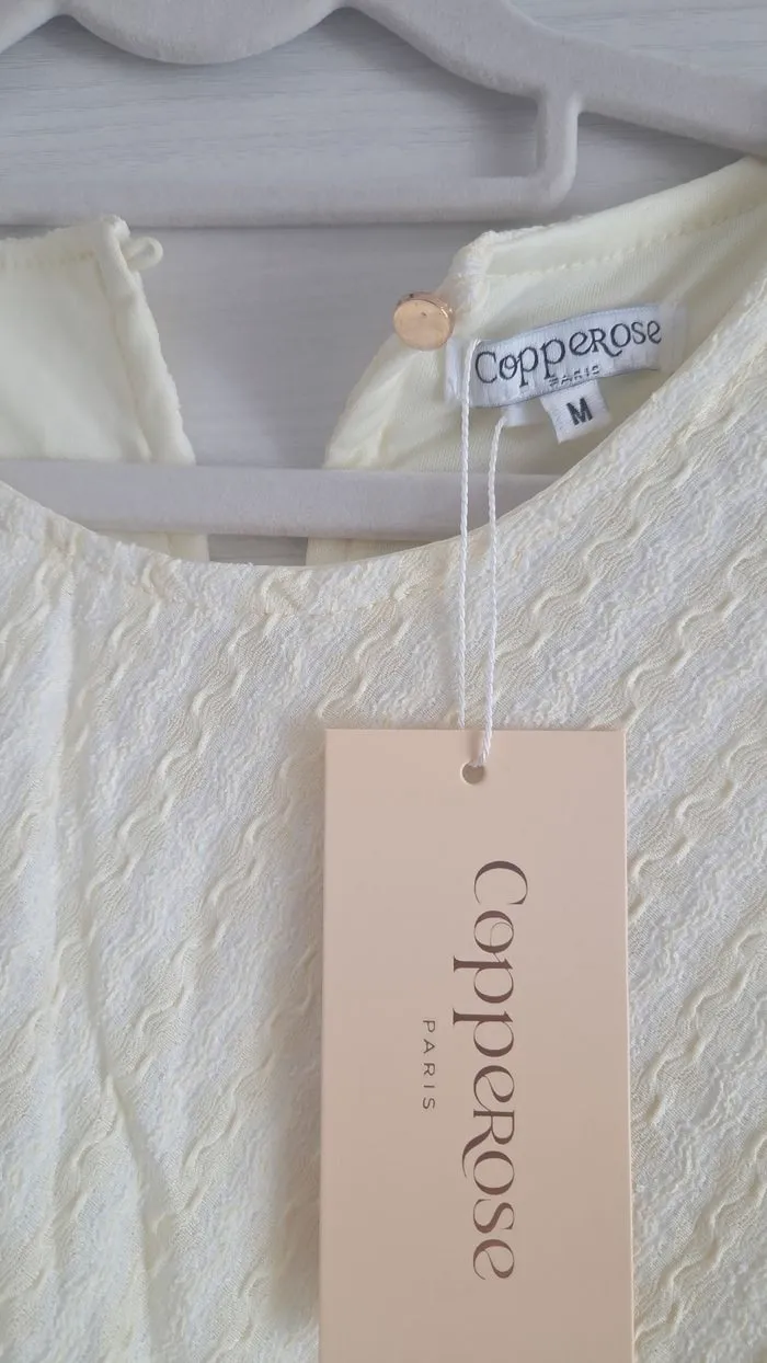 Robe jaune pale – Copperose – jaune pâle – taille S 3