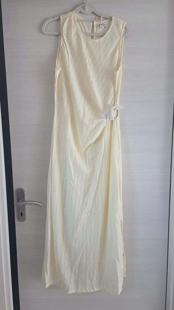 Robe jaune pale – Copperose – jaune pâle – taille S 2