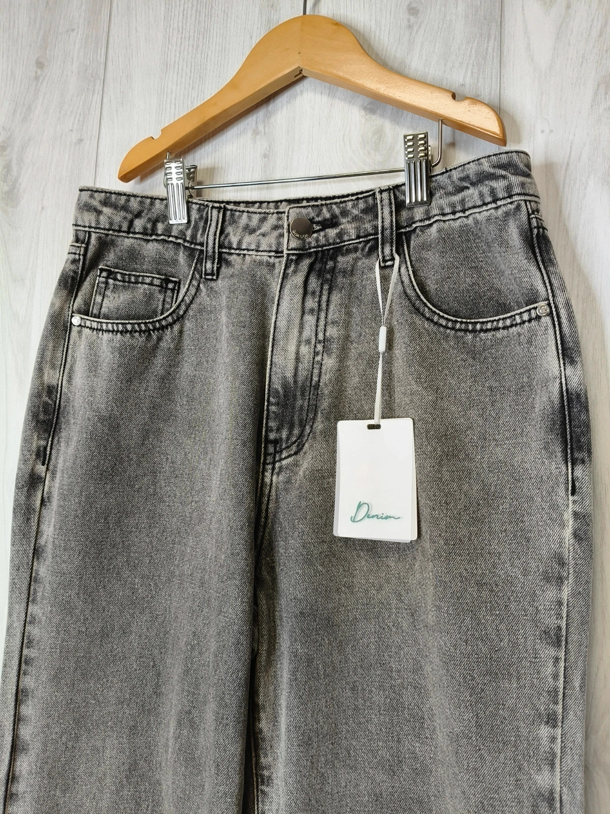Jean gris délavé coupe droite S neuf Goa Goa – Goa Goa – taille S / 36 / 8 2