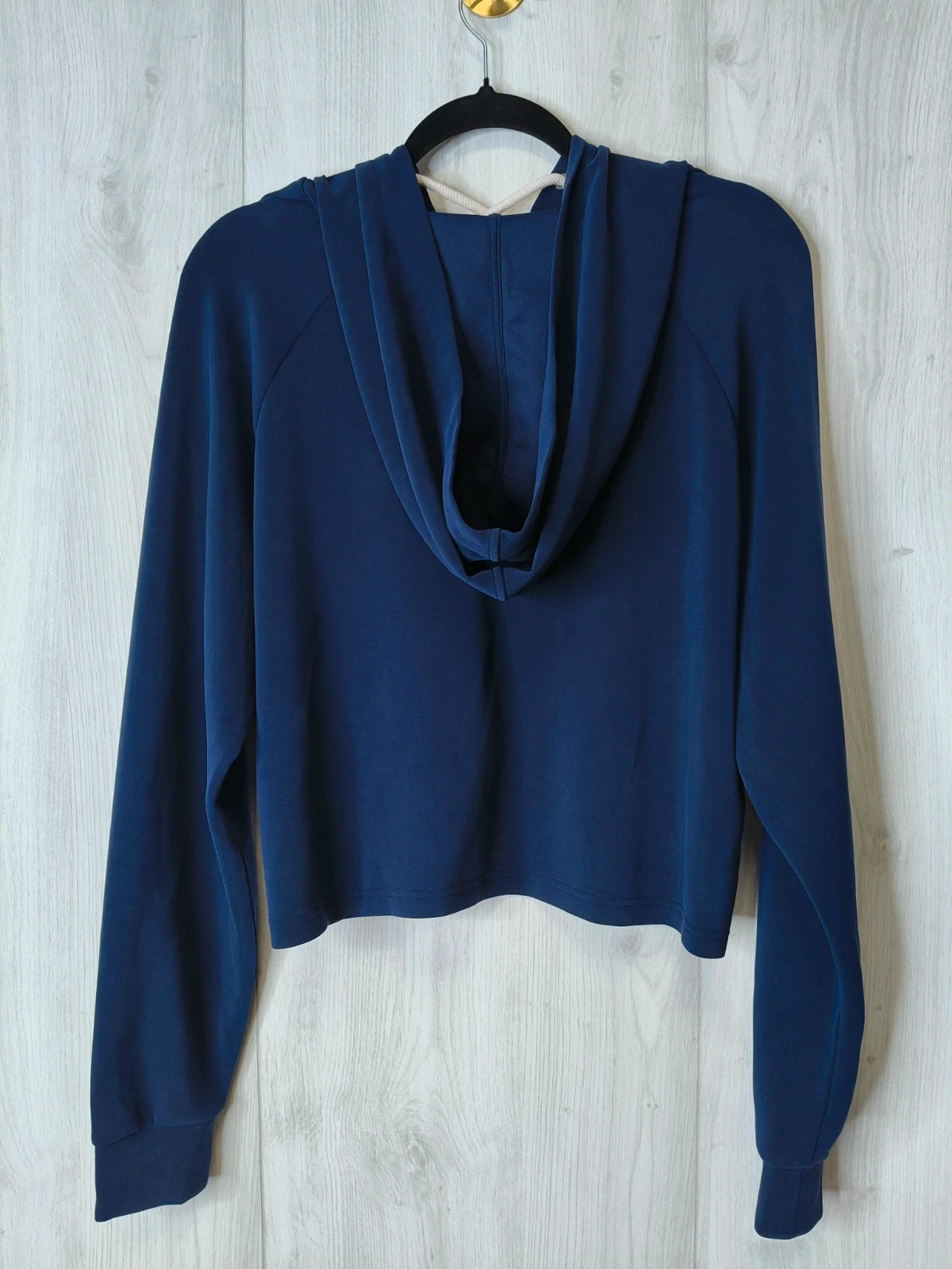 Sweat à capuche Oysho Soft Touch modal bleu marine à capuche laçage – M – Oysho – taille M / 38 / 10 5