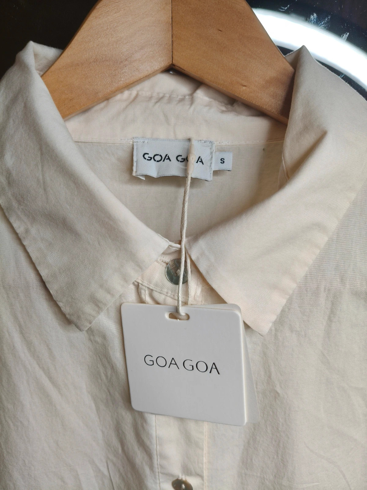 Robe/chemise en coton, manches longues – Goa Goa – taille S / 36 / 8 2