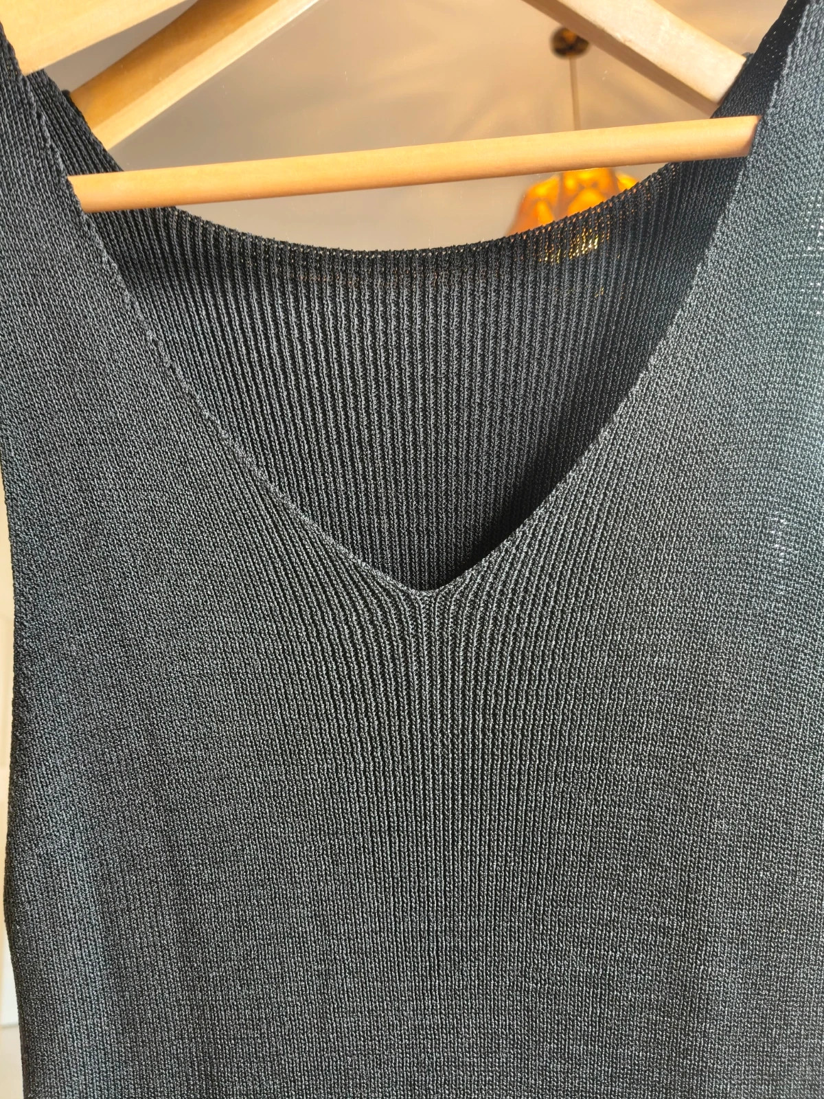 Petite robe noire fendue S – boutique indépendante – taille S / 36 / 8 4