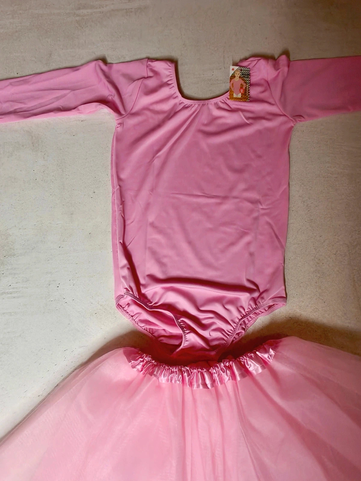 Ensemble body et tutu de danse rose – aucune – taille 8 ans / 128 cm 3