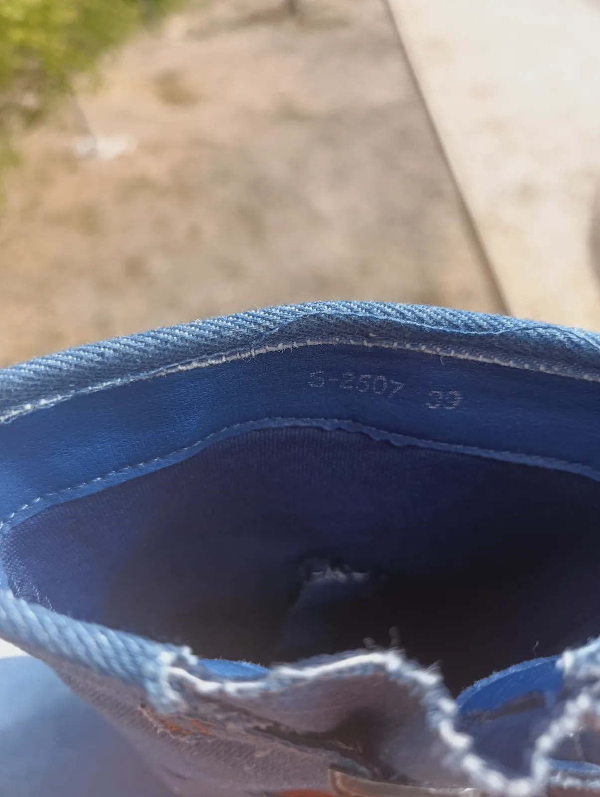 Boots en jeans 39 – Sans marque – taille EU 39 3