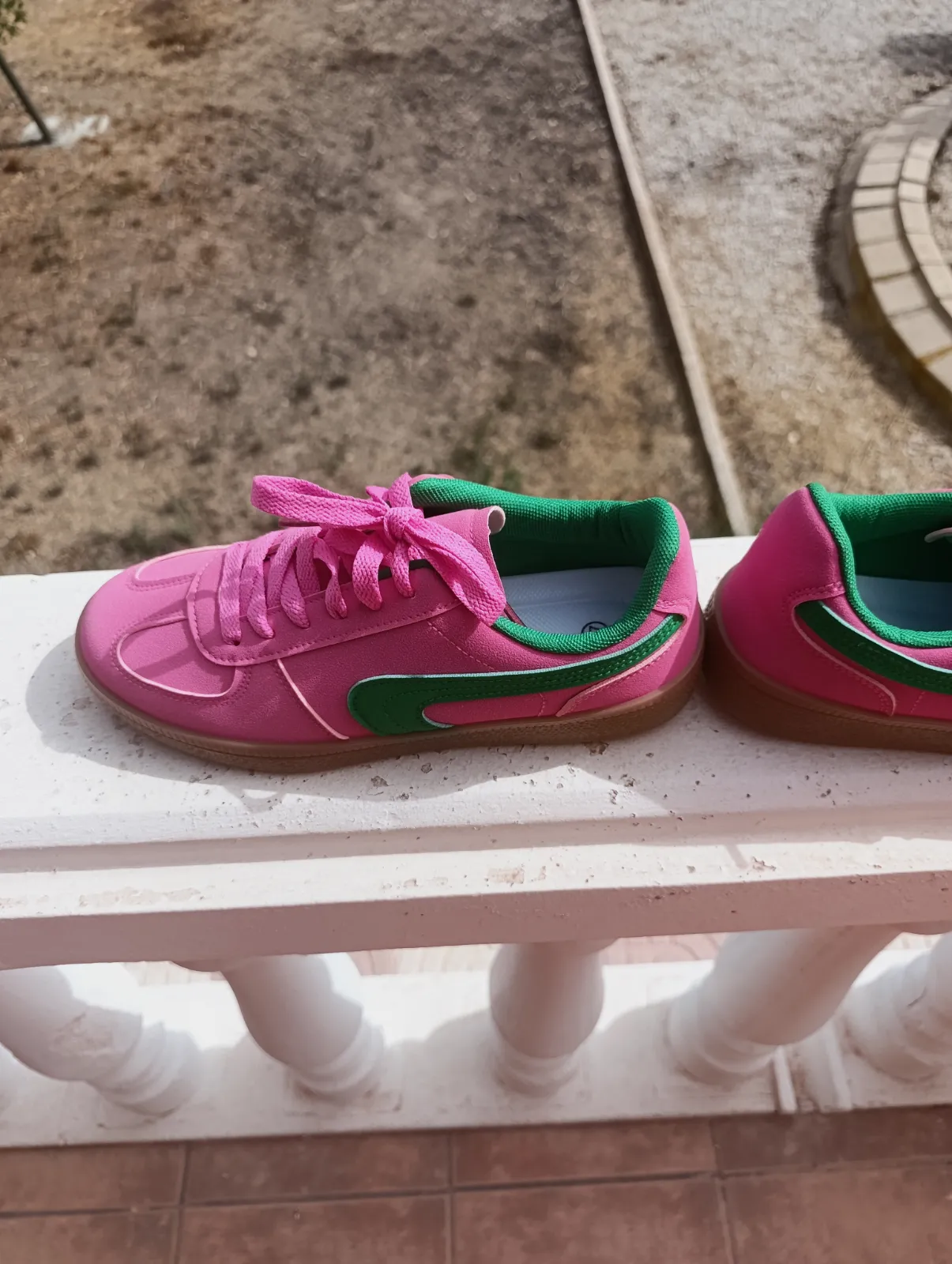 Baskets roses 37 – Sans marque – taille EU 37 5