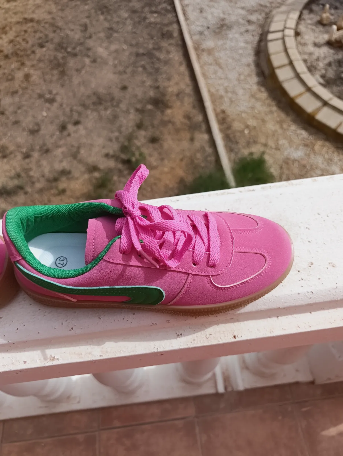 Baskets roses 37 – Sans marque – taille EU 37 6