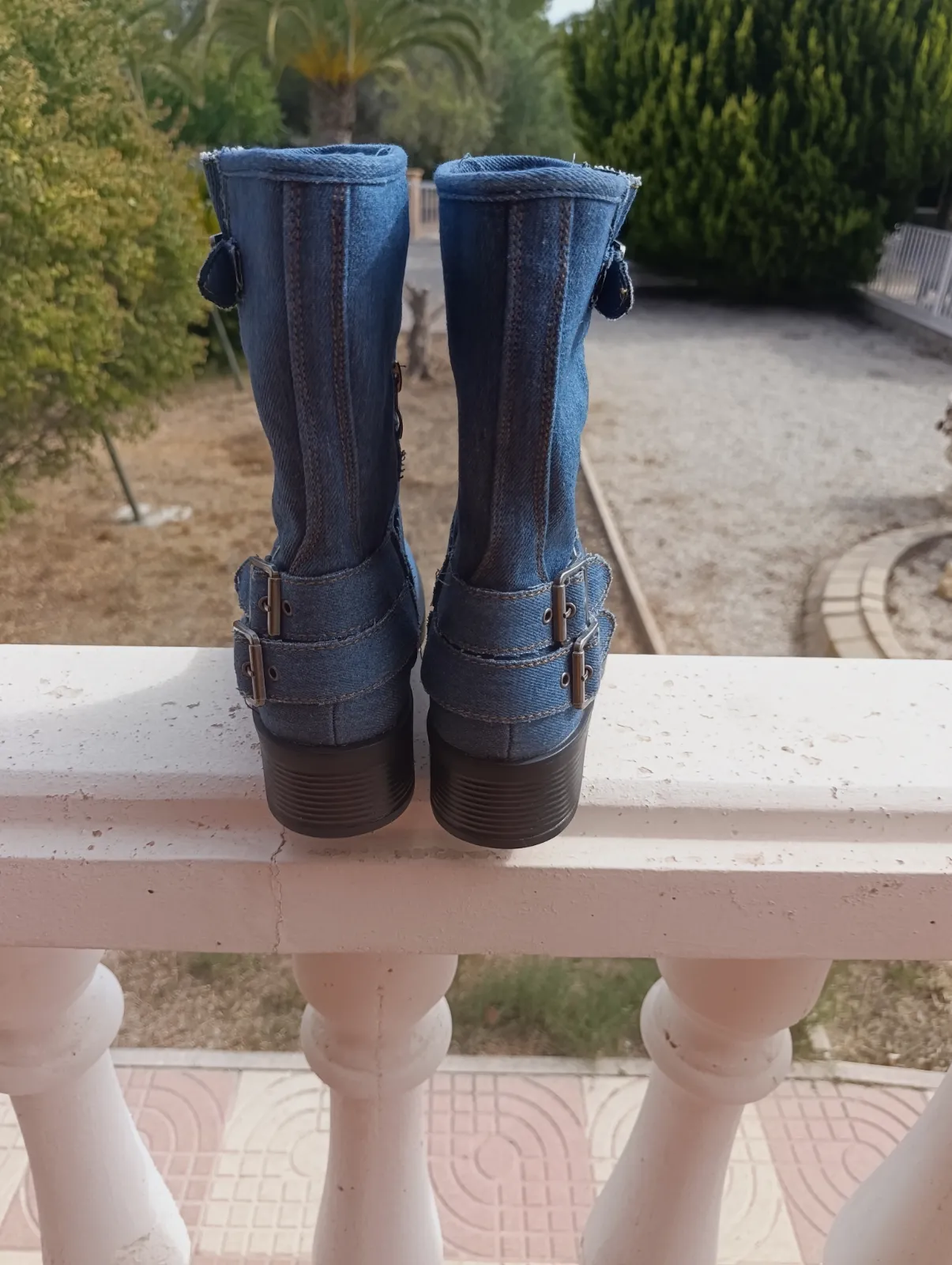 Boots en jeans 39 – Sans marque – taille EU 39 6