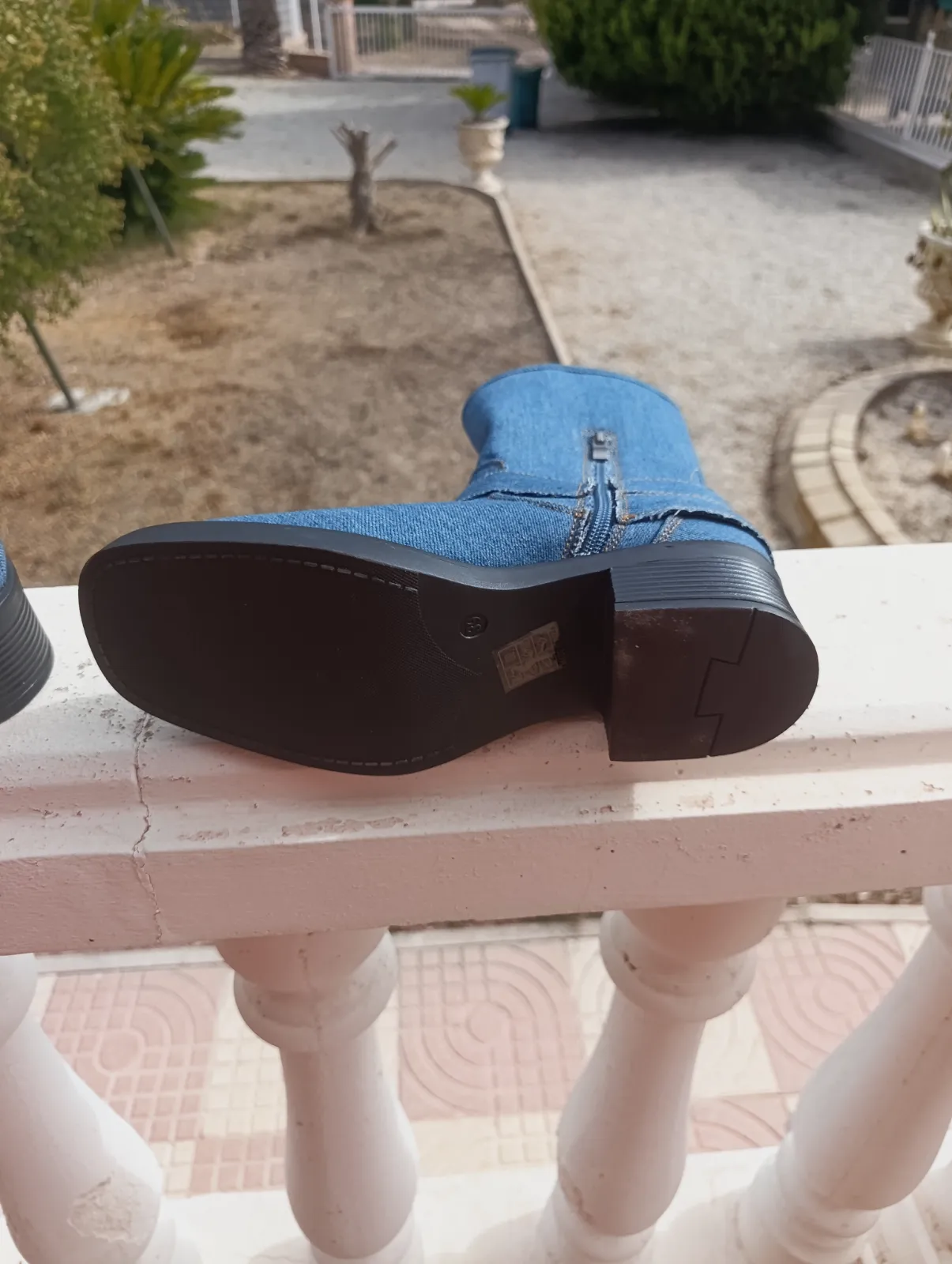 Boots en jeans 39 – Sans marque – taille EU 39 7