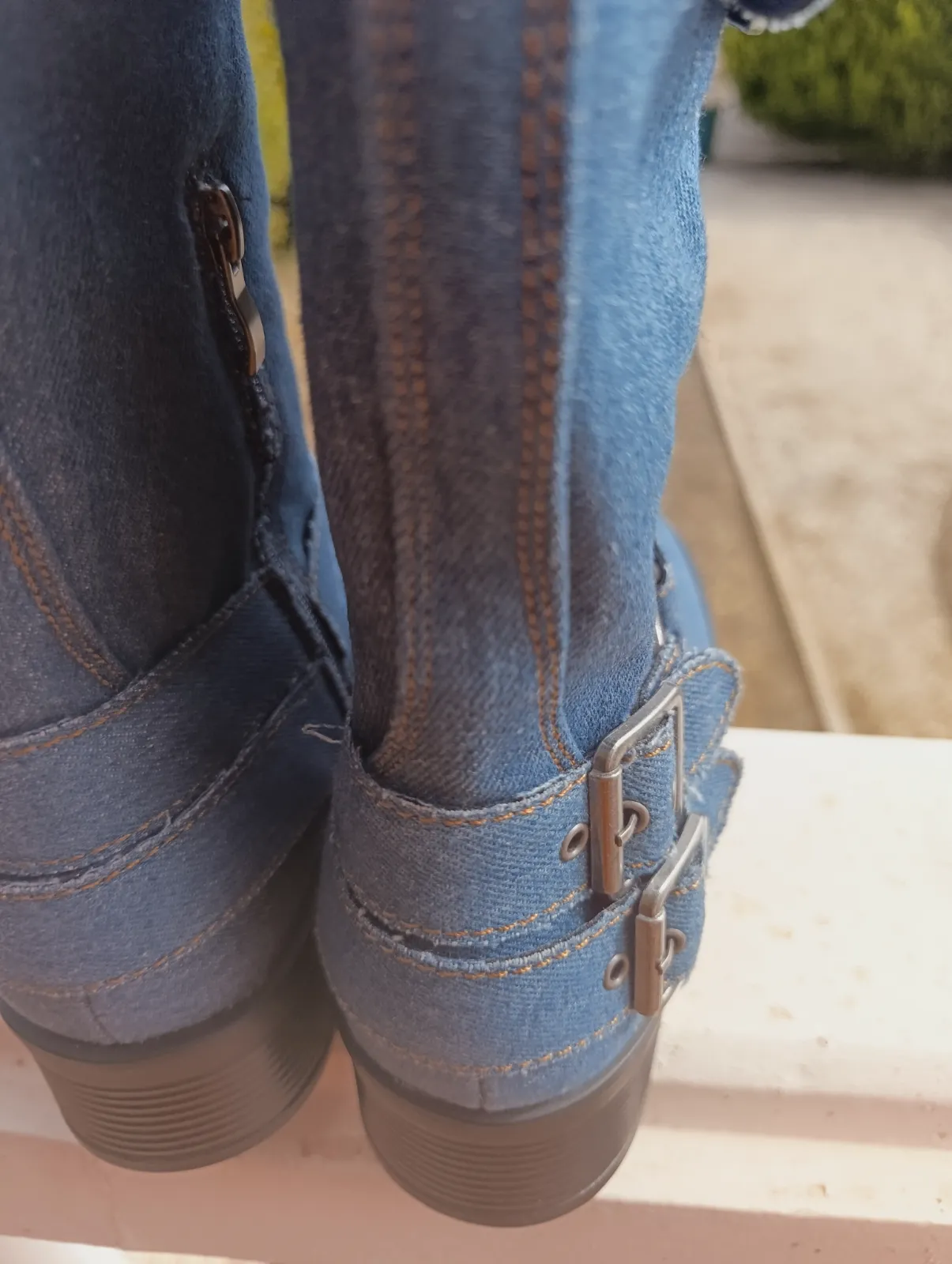 Boots en jeans 39 – Sans marque – taille EU 39 5