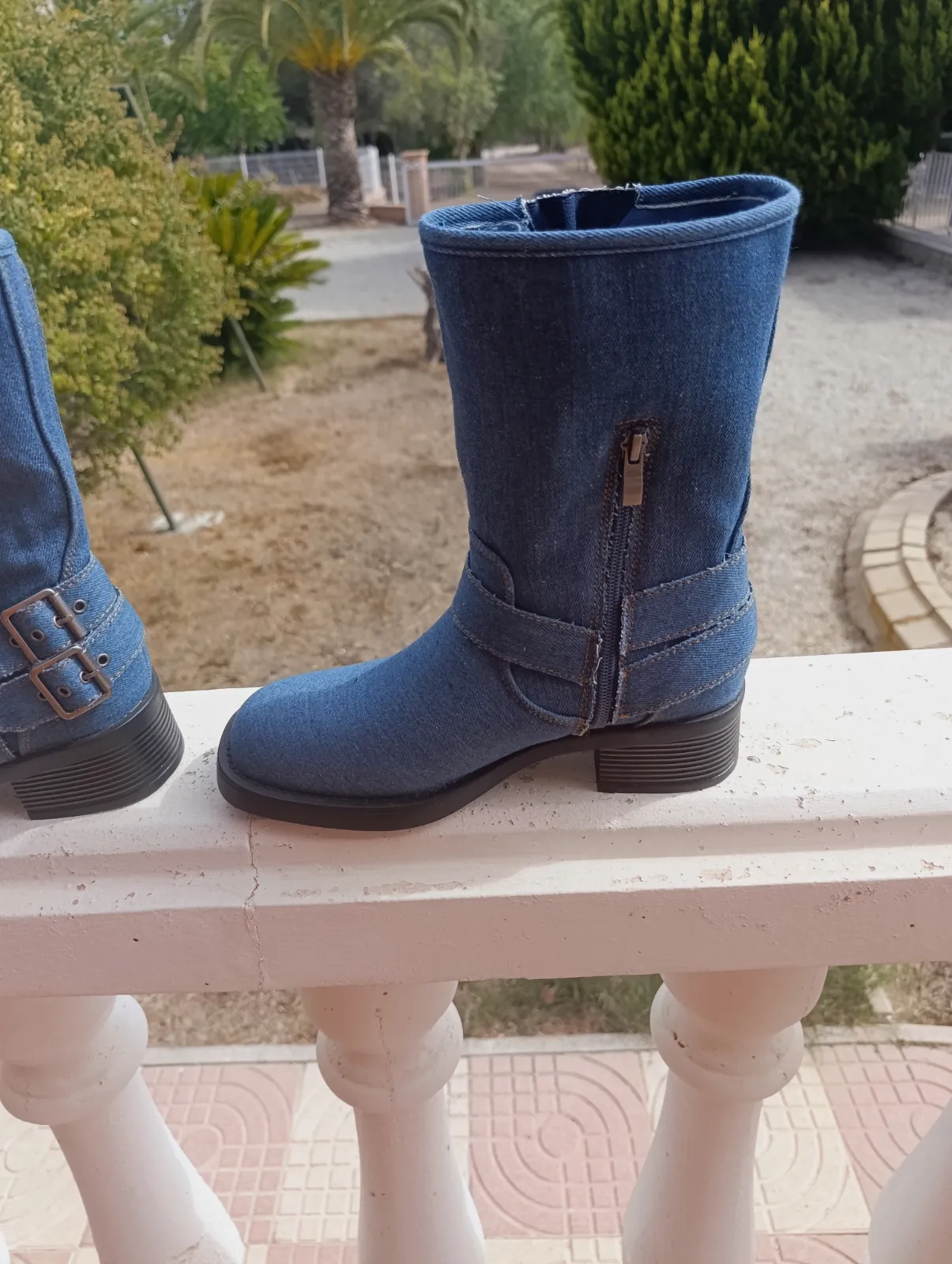 Boots en jeans 39 – Sans marque – taille EU 39 4