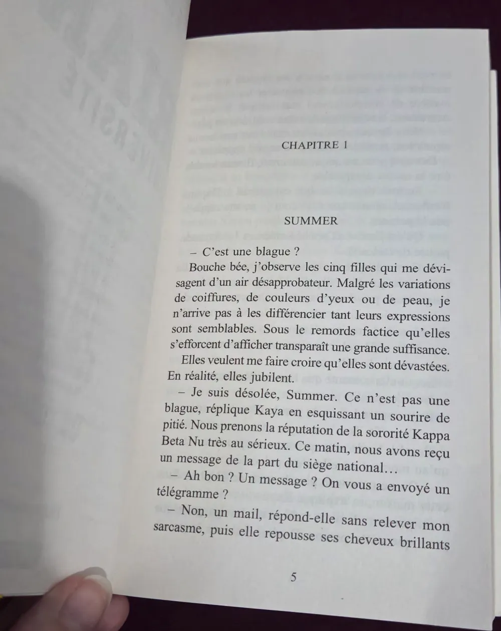 Briar Université – Tome 1 – Livre 2