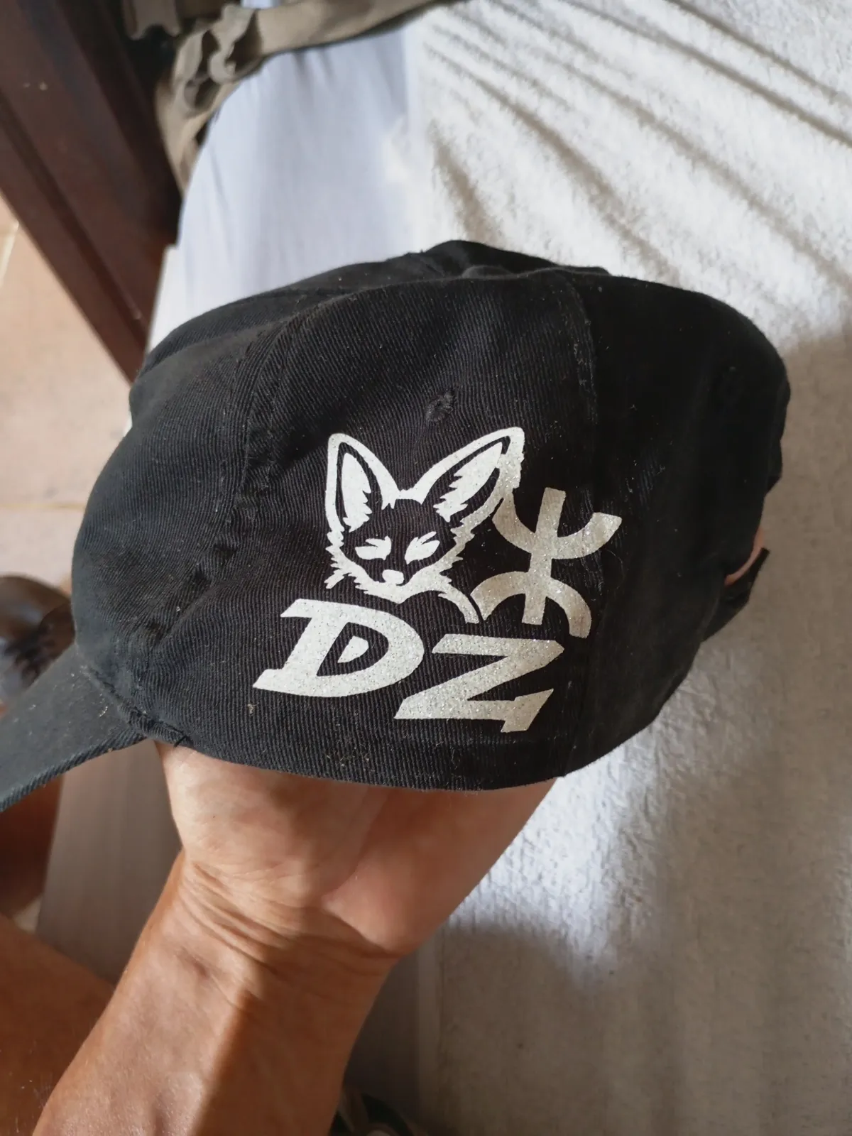 Casquette noir de la marque rituel élégance logo sangoku fenek dz kabyle – Rituel Élégance – taille Taille unique 3