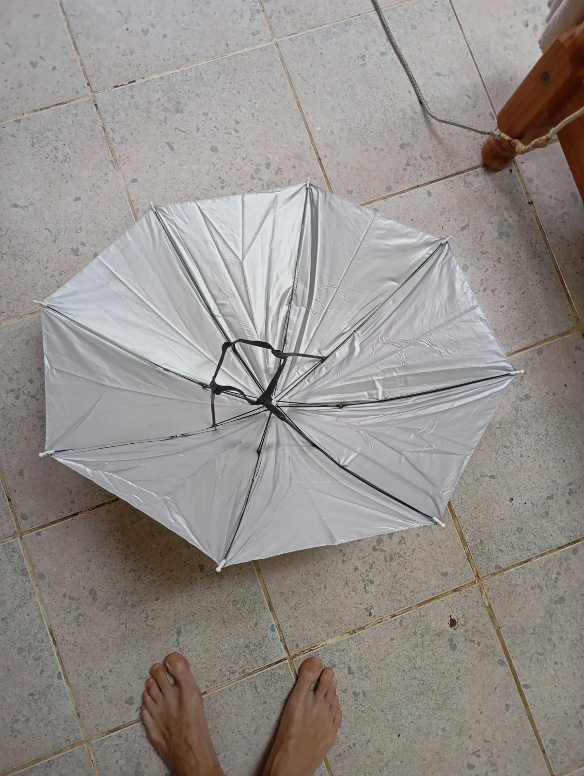 Parapluie de tête idéal jardinage peche randonné pluie soleil – Rituel élégance 3