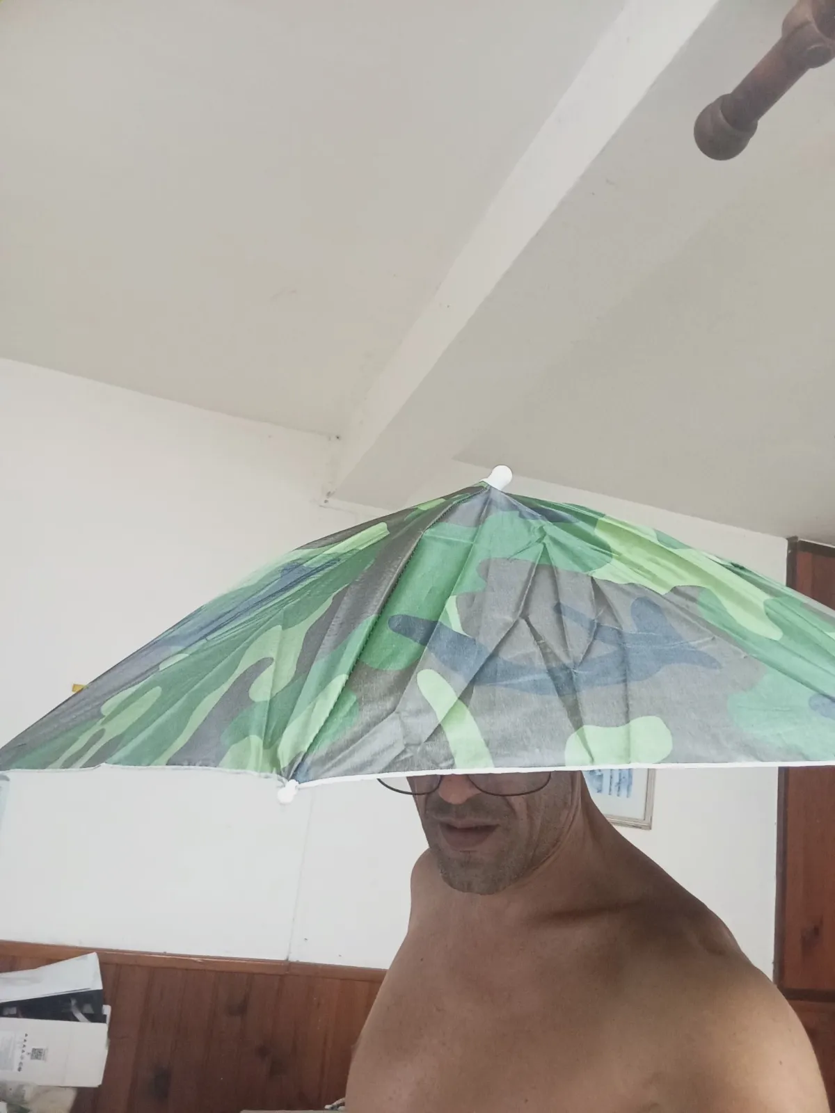 Parapluie de tête idéal jardinage peche randonné pluie soleil – Rituel élégance 2