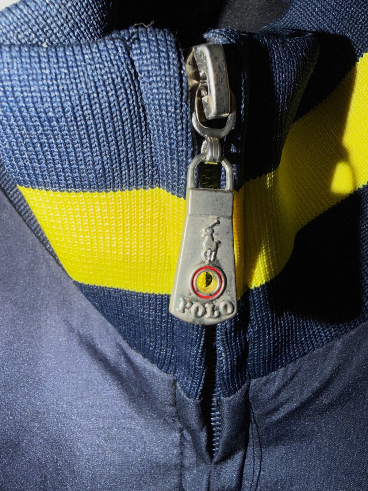 Veste zippée Polo Ralph Lauren bleu marine – Polo Ralph Lauren – taille L 2
