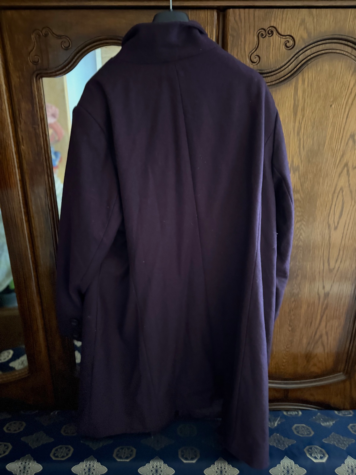 Manteau long violet La Redoute Creation – La Redoute Creation – taille L 3