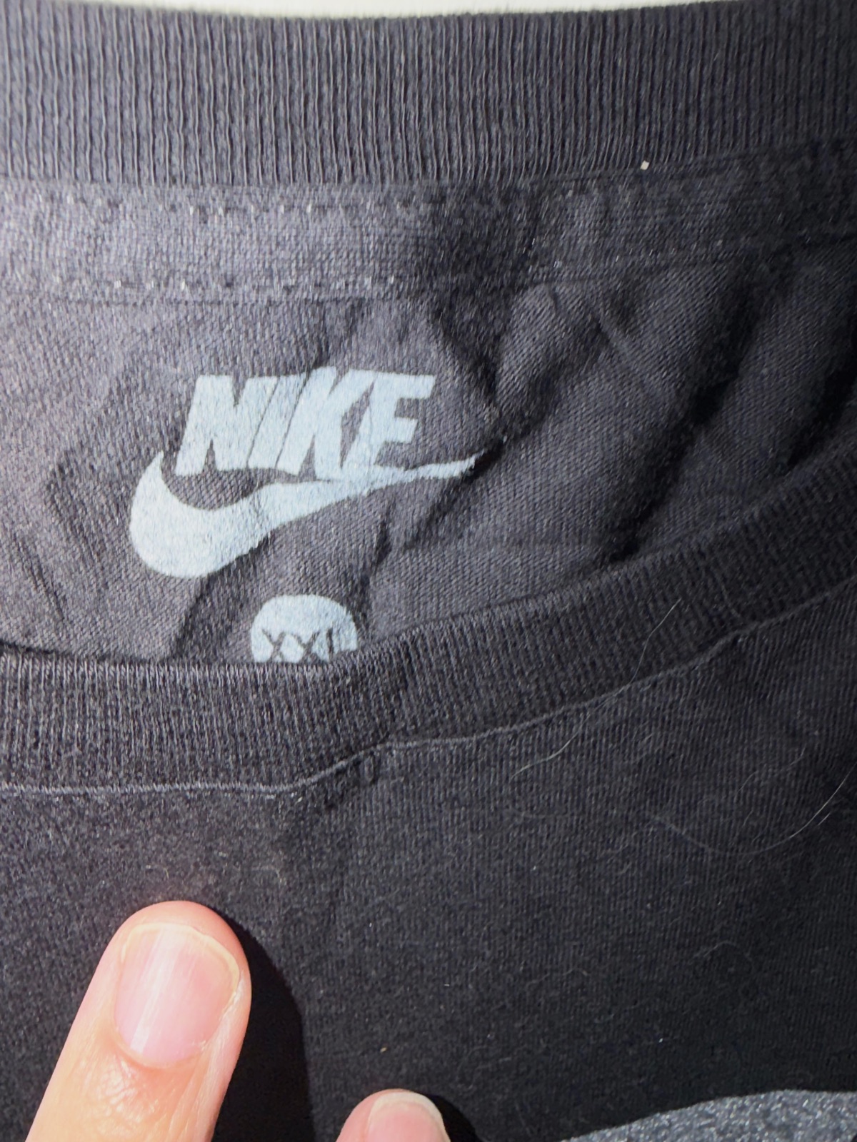 T-shirt Nike Air noir imprimé taille XXL – Nike – taille XXL 2