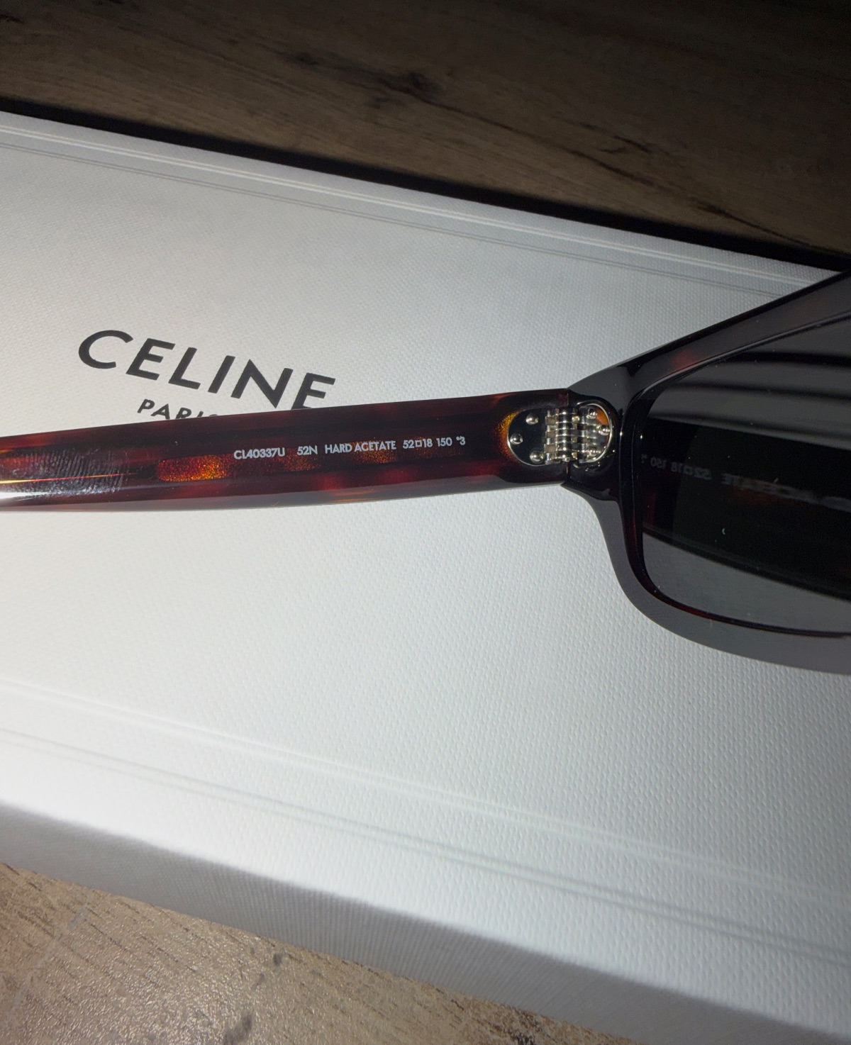 Lunettes de soleil Celine motif écaille – Celine – taille Taille unique 6
