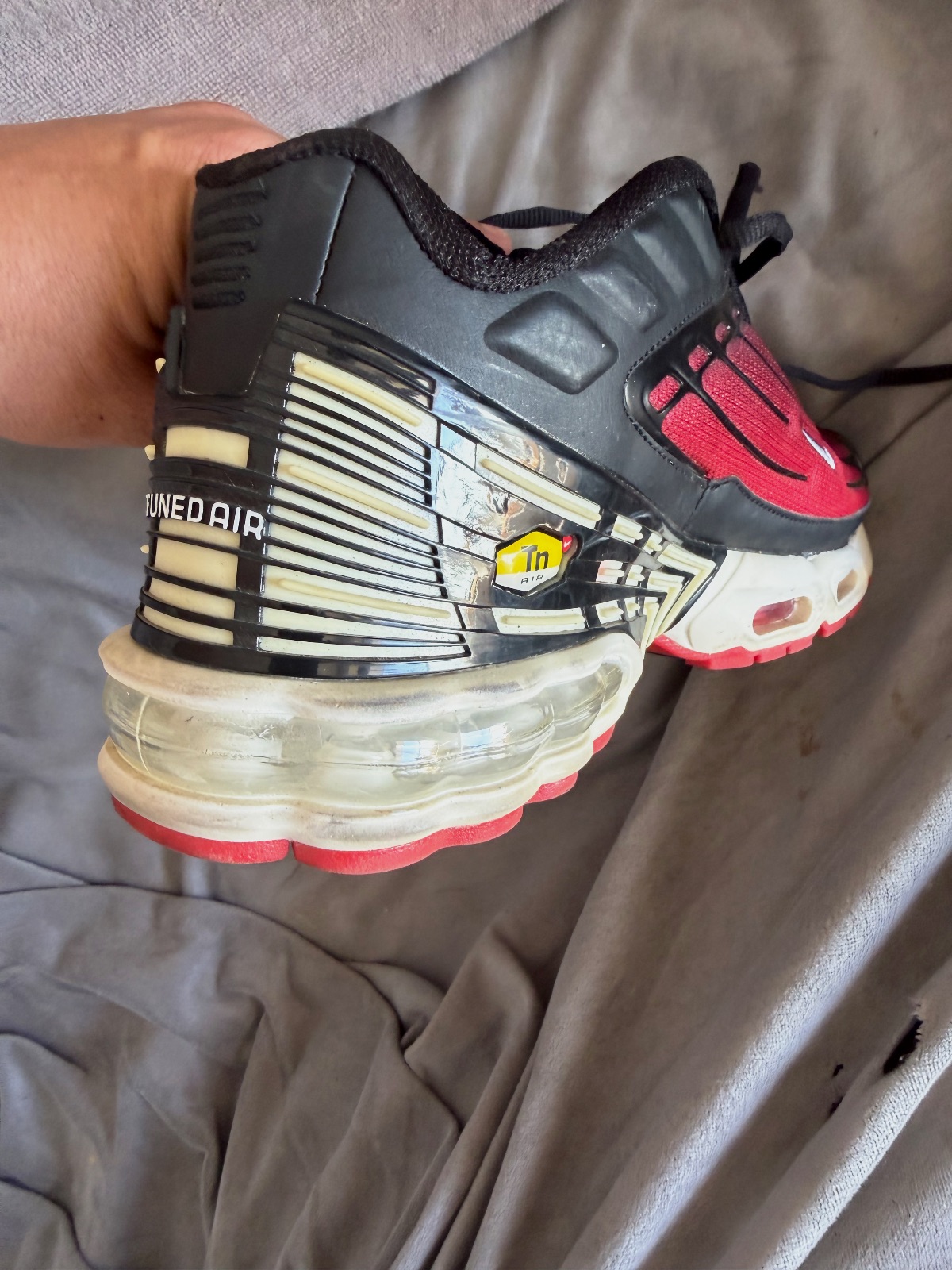 Baskets Nike Air Max Plus 3 rouge et noir – Nike – taille EU 44 3