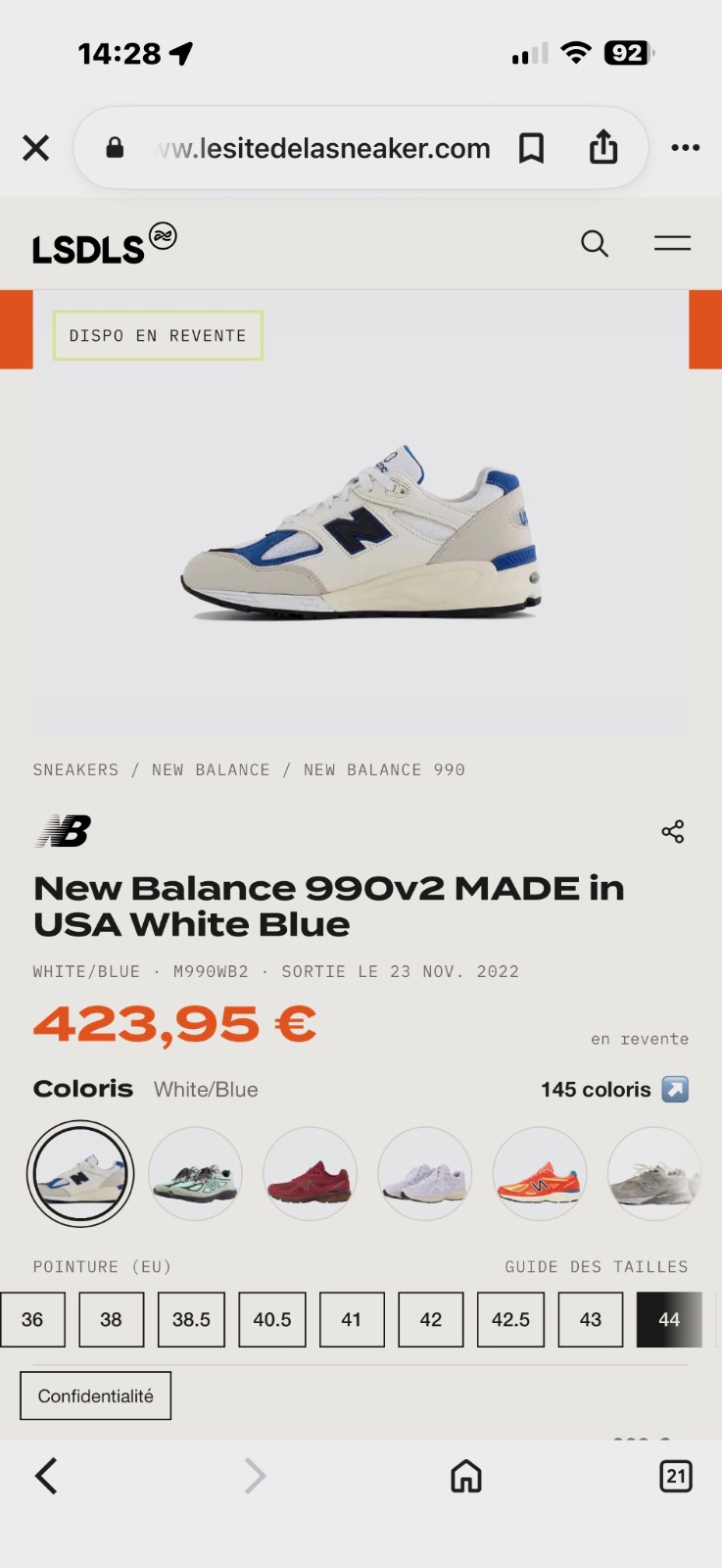 Sneaker New Balance  – New Balance 7