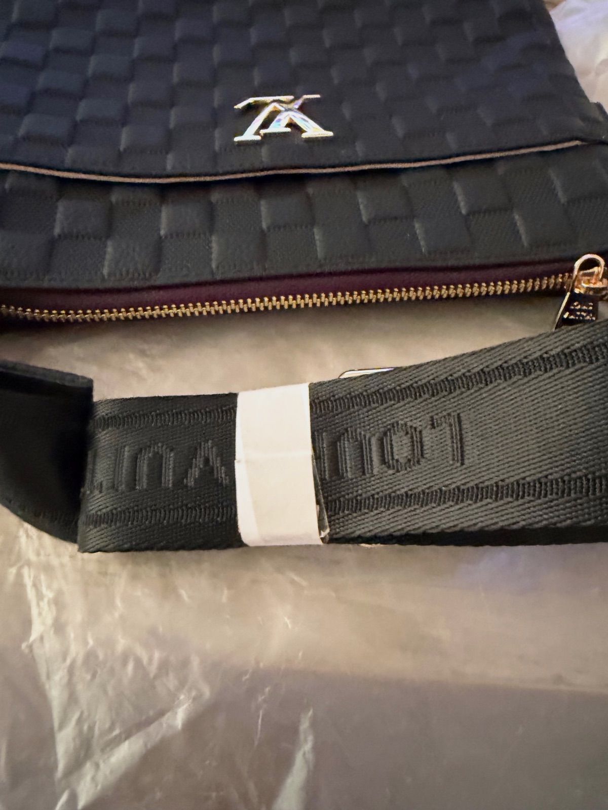 Sac bandoulière Louis Vuitton noir – Louis Vuitton – taille Taille unique 5