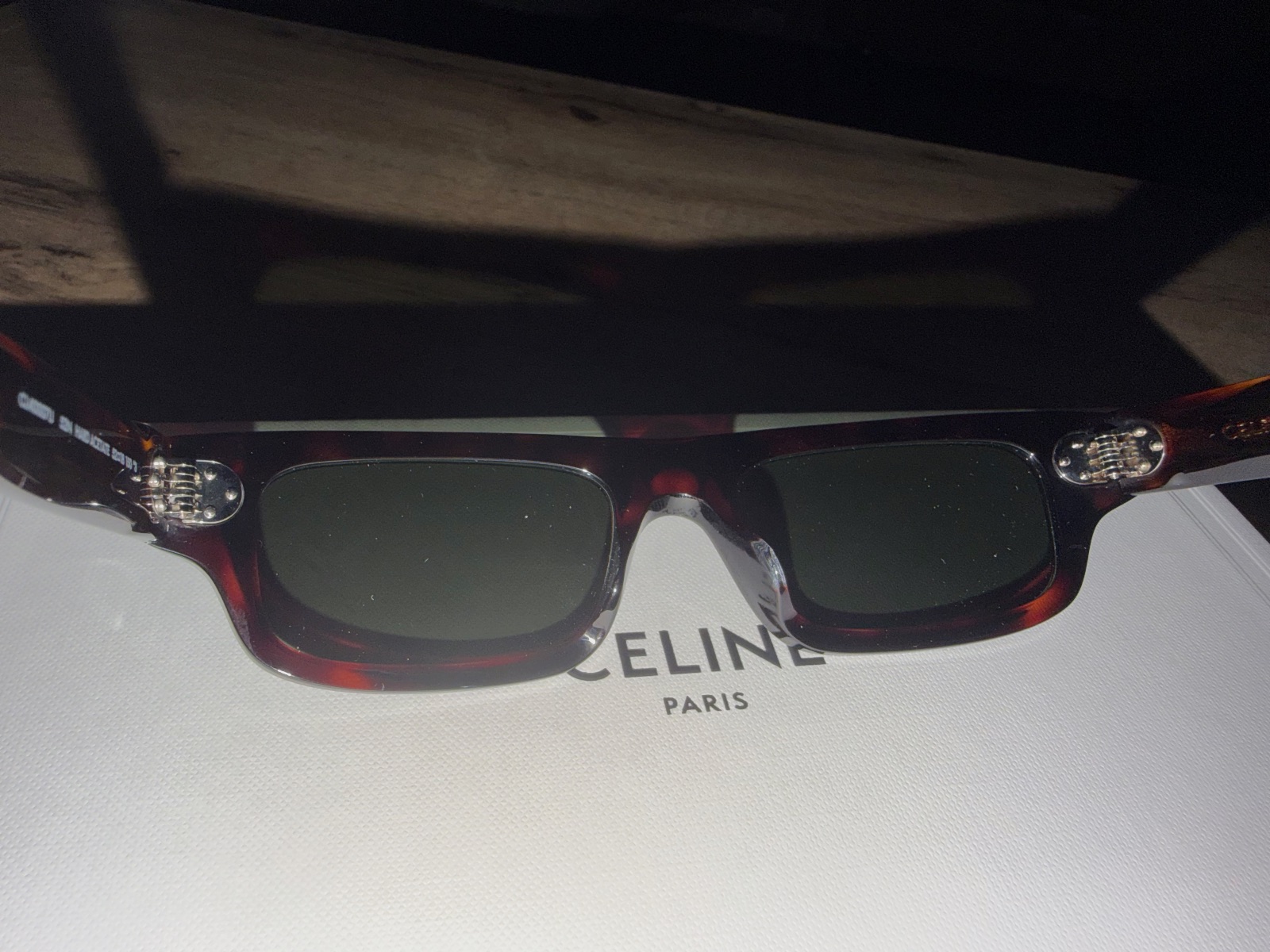 Lunettes de soleil Celine motif écaille – Celine – taille Taille unique 4