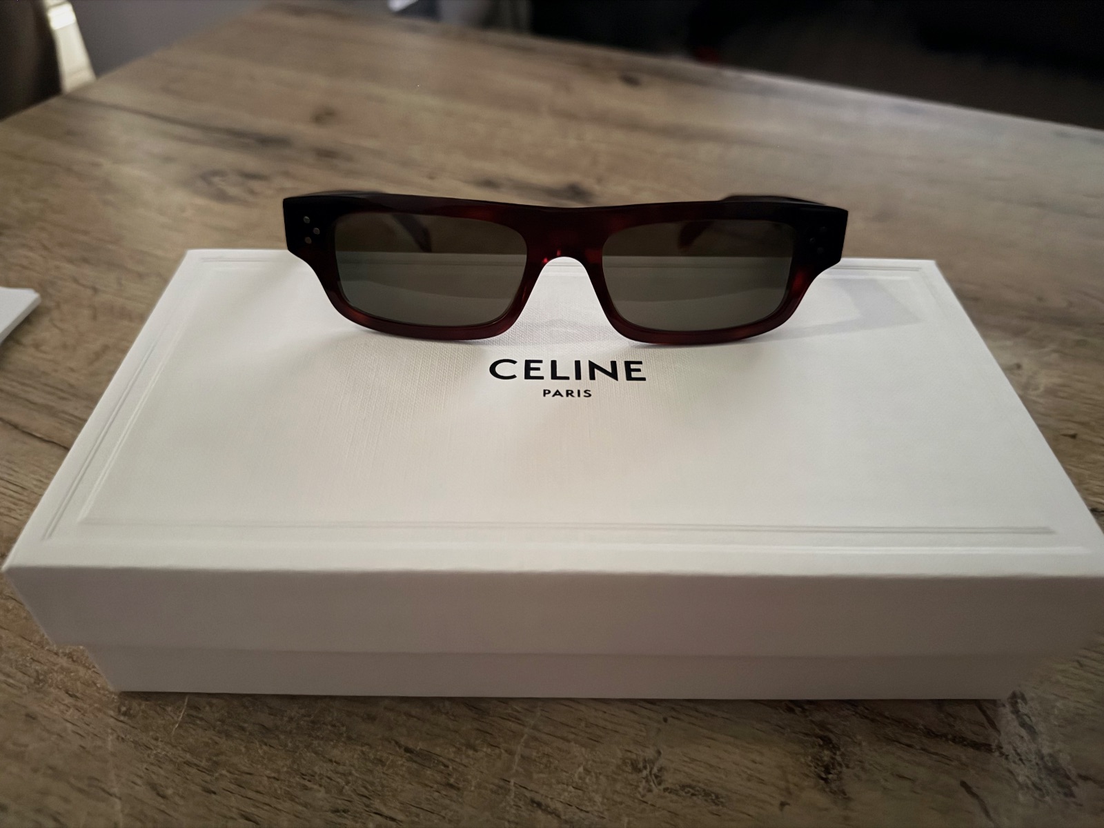 Lunettes de soleil Celine motif écaille – Celine – taille Taille unique 2