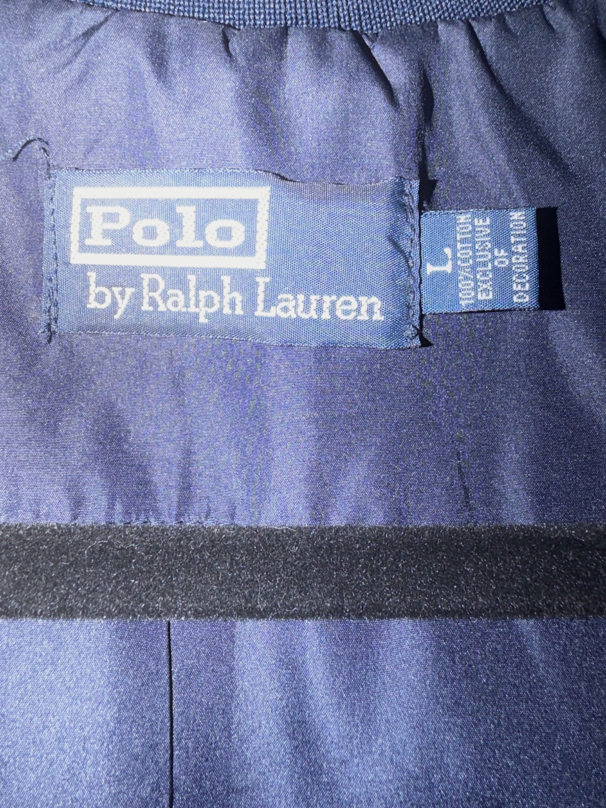 Veste zippée Polo Ralph Lauren bleu marine – Polo Ralph Lauren – taille L 5