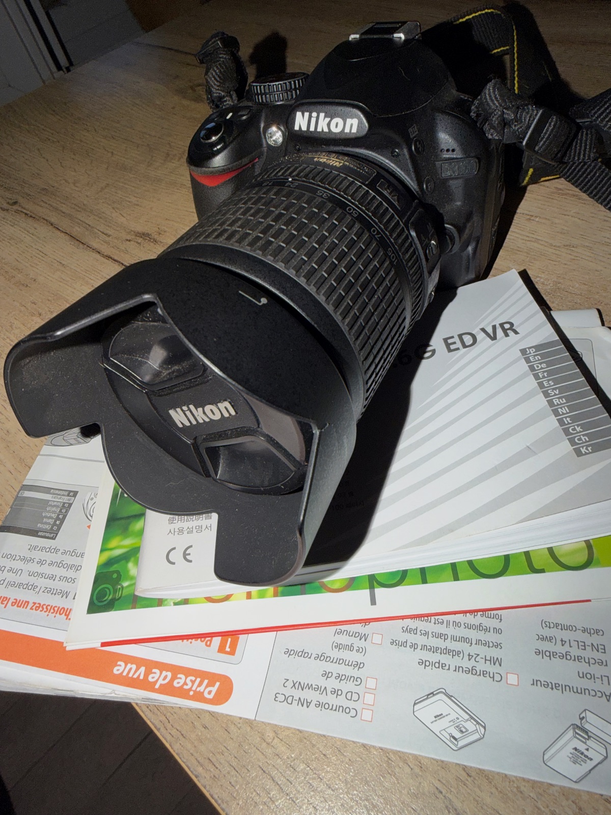 Appareil photo reflex Nikon D3100 avec objectif 18-105mm – Nikon 5