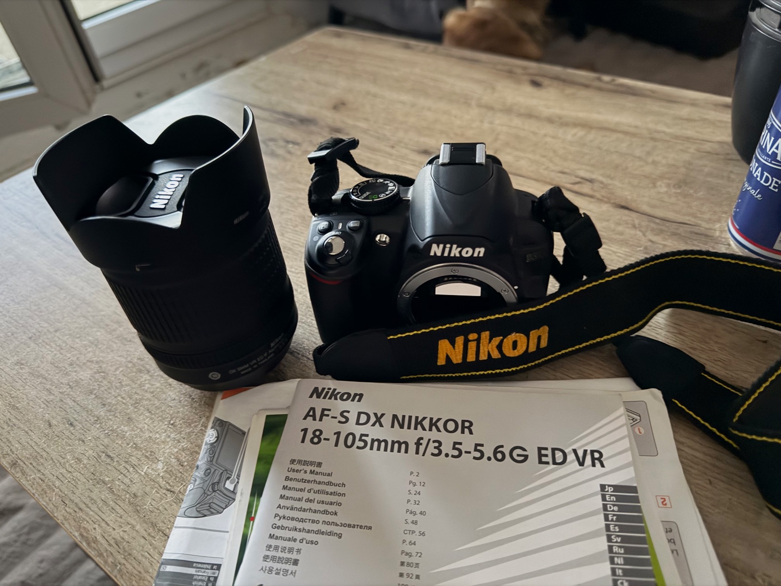 Appareil photo reflex Nikon D3100 avec objectif 18-105mm – Nikon 3