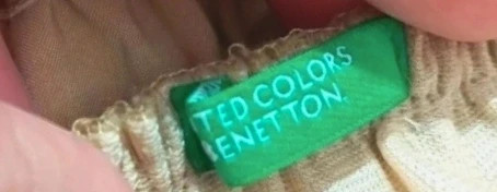 Vestido de Fiesta United Colors of Benetton Satén Dorado Talla M – United Colors of Benetton – taille M / 38 / 10 3
