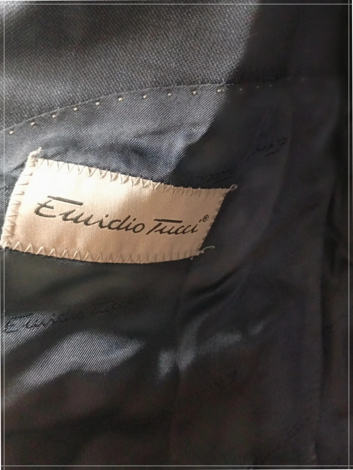 Americana Emidio Tucci | 100% Lana Vitale Barberis Canonico Super 110's (Talla 48 – Emidio Tucci – taille 48 3