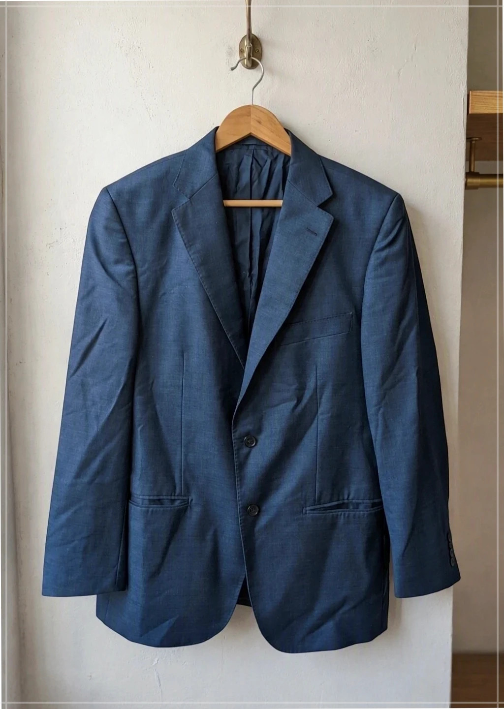 Americana Emidio Tucci | 100% Lana Vitale Barberis Canonico Super 110's (Talla 48