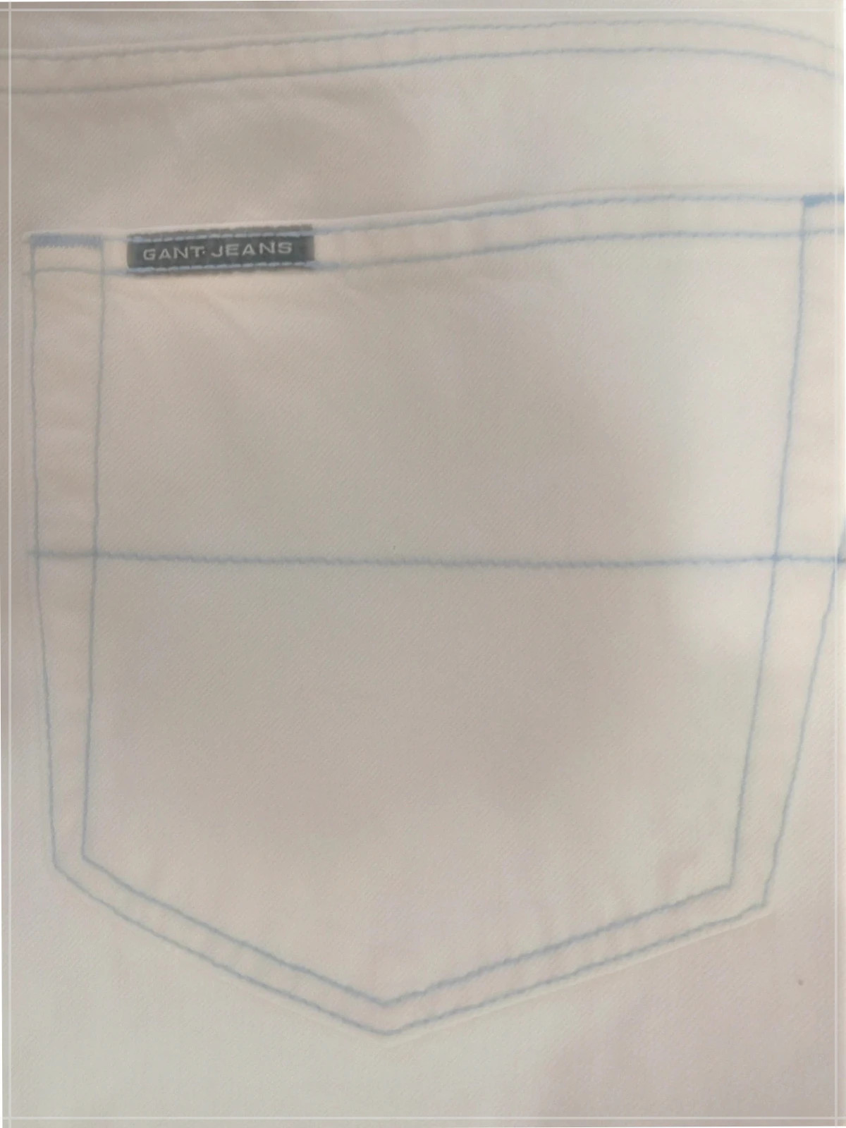 Vaqueros Blancos GAnT - Talla W35/L34 46 cm cintura – GANT – taille XL 4