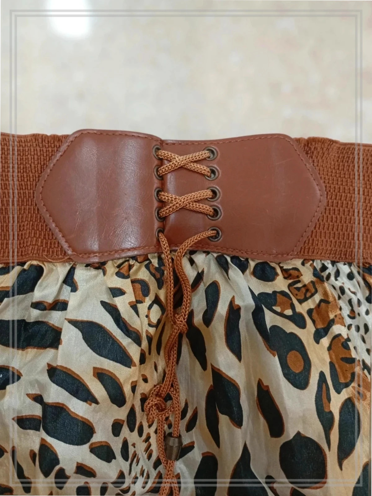 Falda Larga De Leopardo talla Única (M-XL – taille Taille unique 3