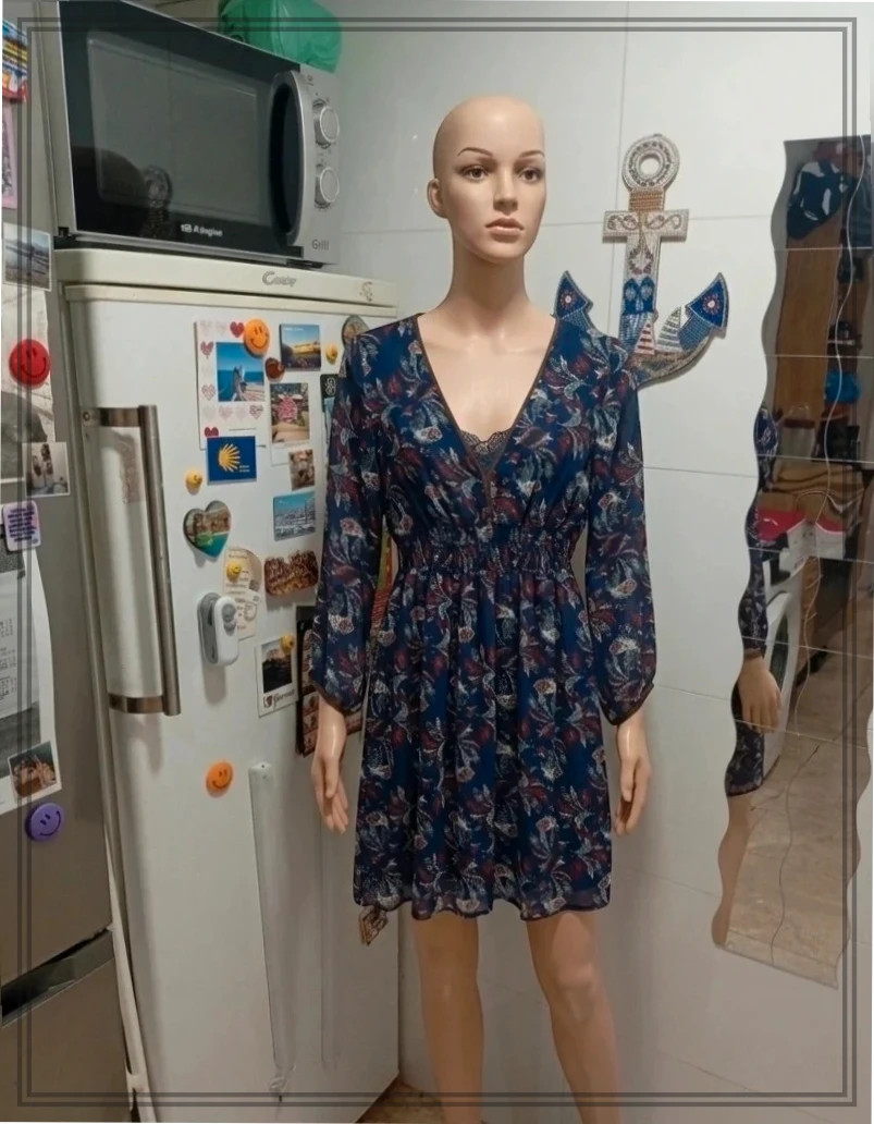 Vestido Corto Estampado fórmula Joven - Talla 36 – Fórmula Joven – taille S / 36 / 8 3