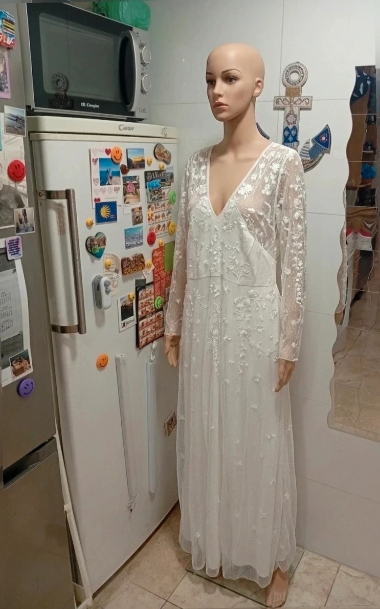 Vestido de novia ASOS Bridal Talla Grande UK 28 / EU 56