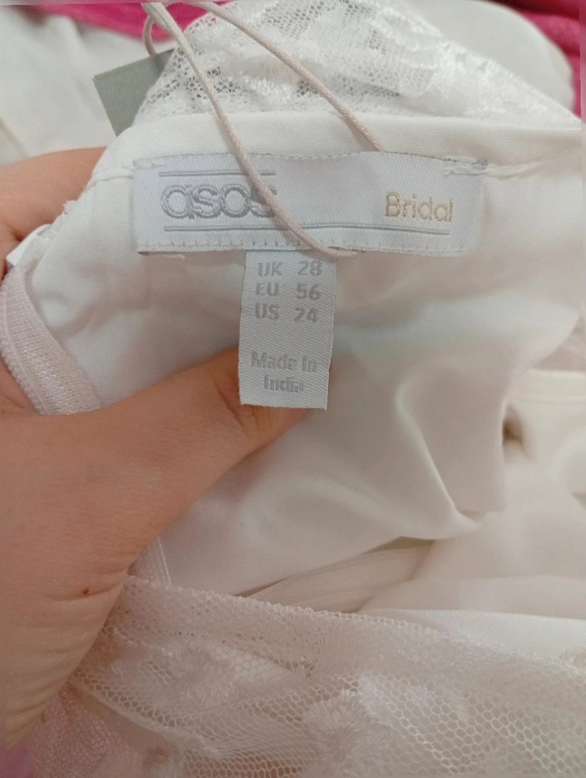 Vestido de novia ASOS Bridal Talla Grande UK 28 / EU 56 – ASOS – taille 8XL / 56 / 28 4