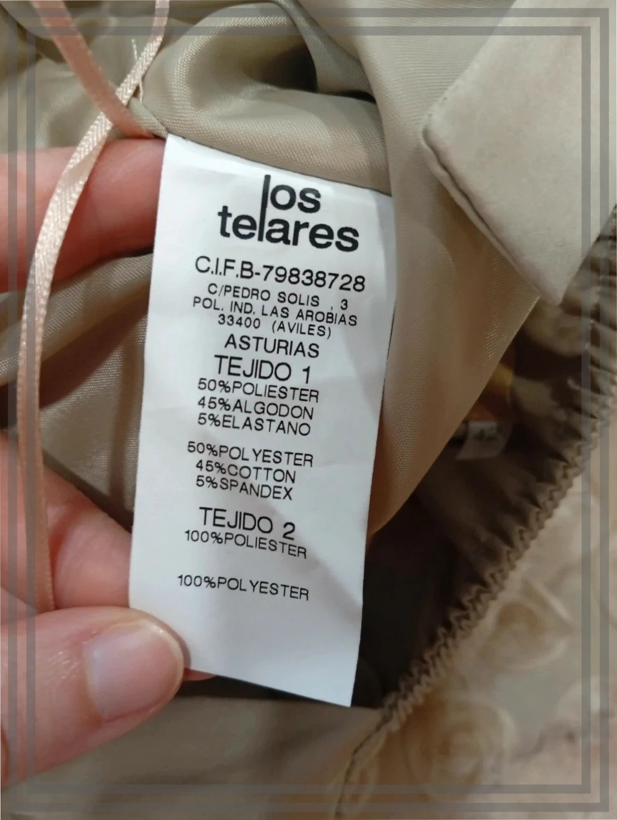 Vestido De Fiesta beige "NeW saks Woman" - Talla 42 | con rosas eN RElieve – New Saks Woman – taille XL / 42 / 14 4