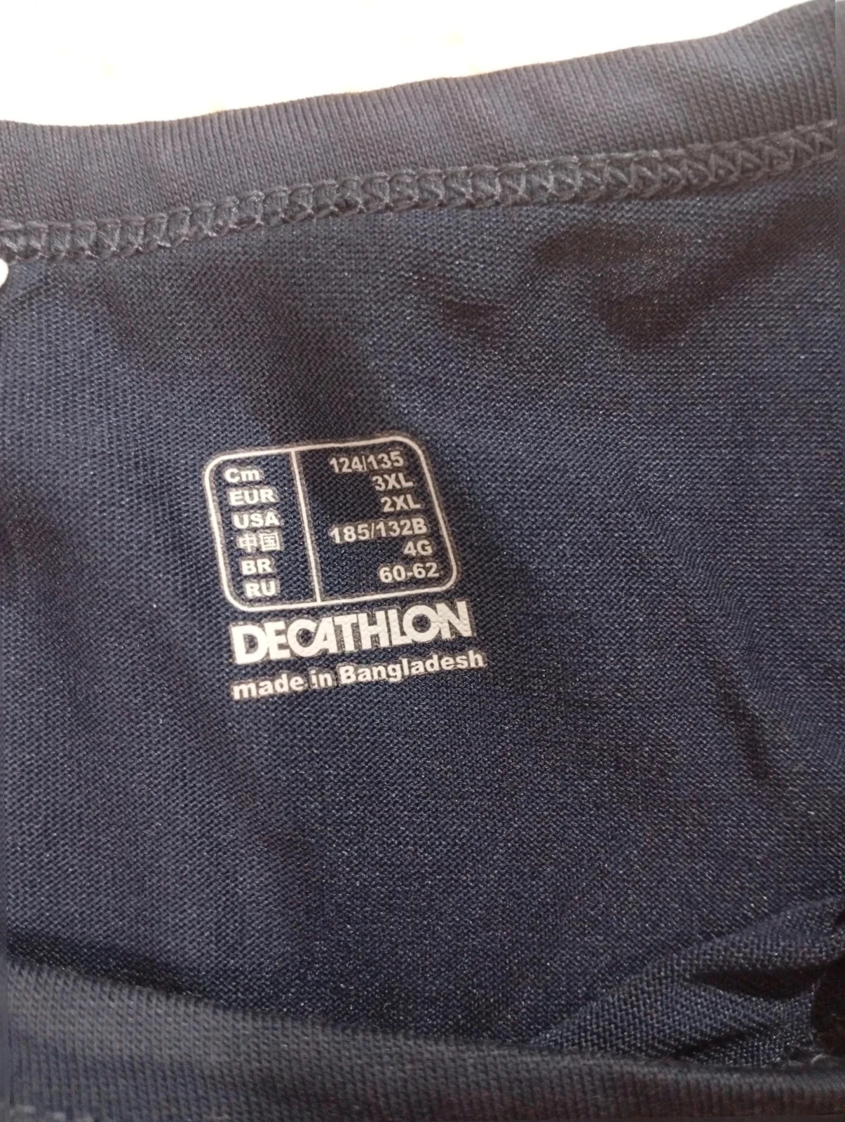 Camiseta decathlon talla 3XL – Decathlon – taille XXXL / 46 / 18 3
