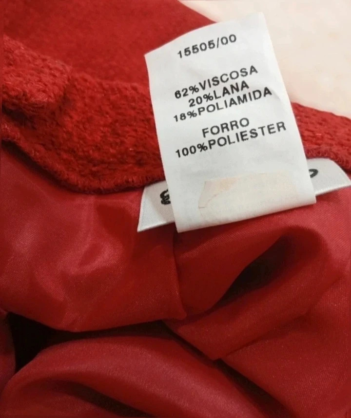 Elegante falda Lápiz roja El Corte Inglés Talla 44 – El Corte Inglés – taille XXL / 44 / 16 5