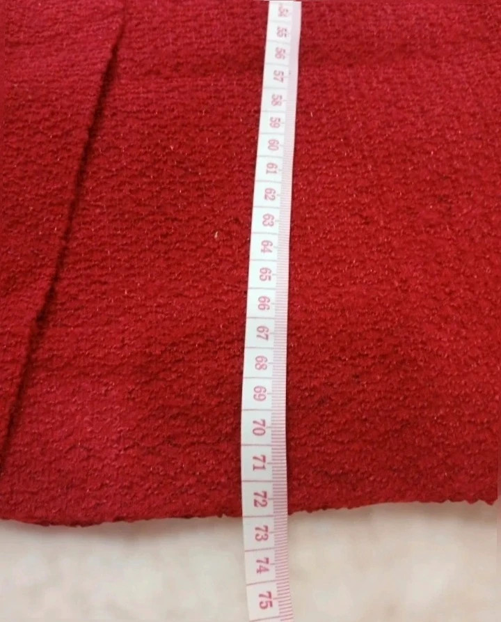 Elegante falda Lápiz roja El Corte Inglés Talla 44 – El Corte Inglés – taille XXL / 44 / 16 4