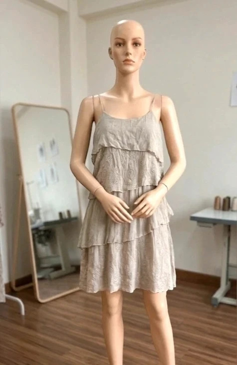 Vestido corto 100% seda Natural Laklook – Laklook – taille L / 40 / 12 3