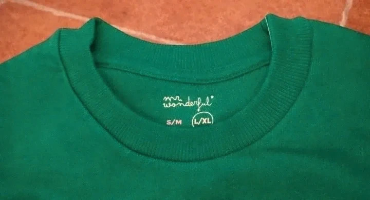 Sudadera Verde "I'm The Boss" - Mr. Wonderful – Mr Wonderful – taille L / 40 / 12 3